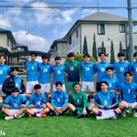 「令和6年度 福岡県高等学校サッカー新人大会」3回戦に出場