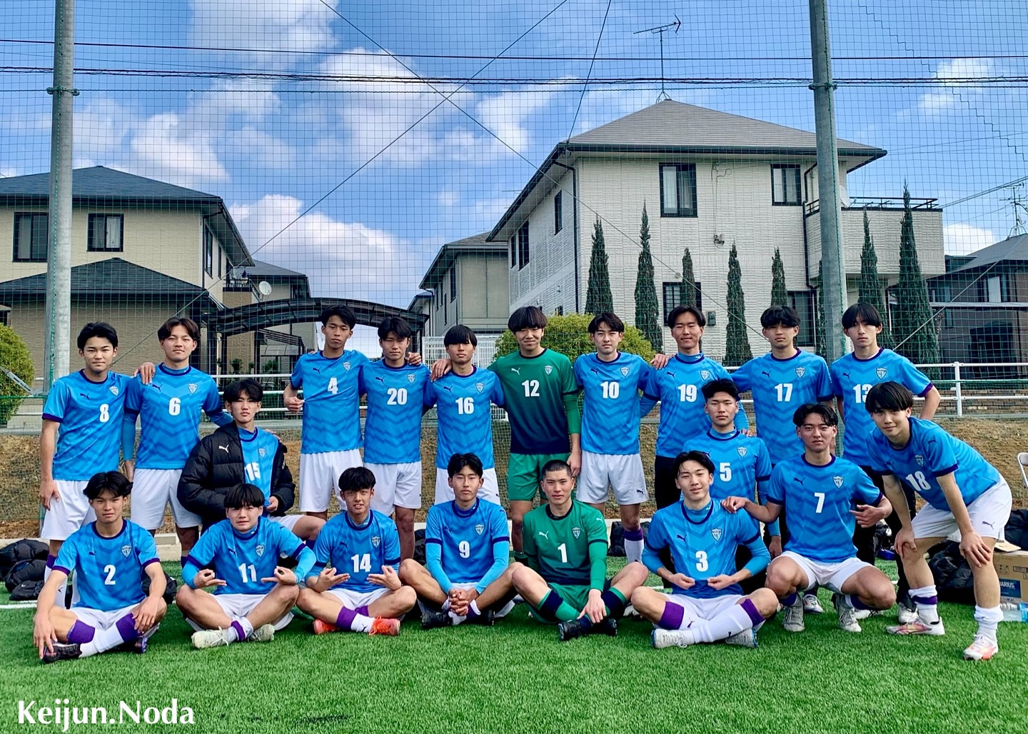 1月25日に「令和6年度 福岡県高等学校サッカー新人大会」3回戦に出場