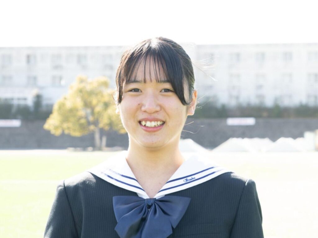 1年生・鋤崎万里彩さん