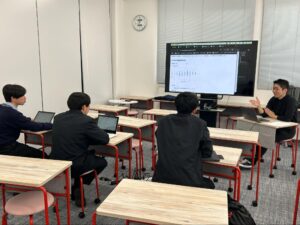 複数の教室で実施された連携授業