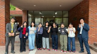 フリーファッションウィークに参加した生徒たち