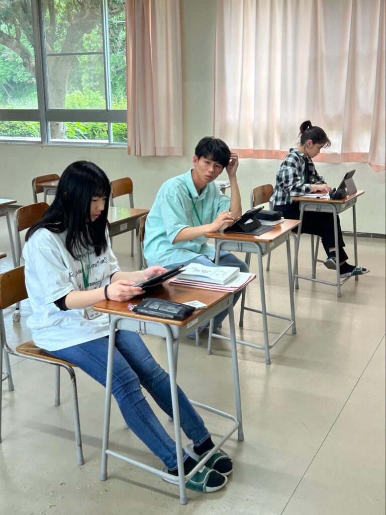 特進コースの生徒たち