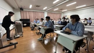 飯塚高校×九州工業大学 情報工学部との連携授業風景