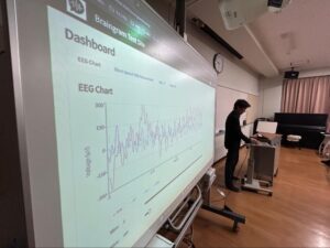 連携授業のオリエンテーションと、教授たちの研究内容について紹介