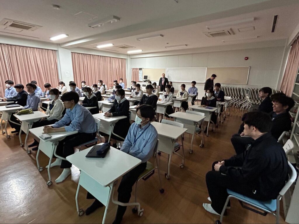 参加した生徒たち