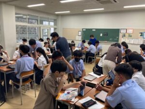 MITコラボ授業の様子