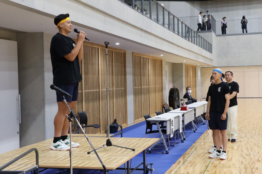 体育祭実行委員長 高田大雅からの挨拶