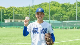 野球部 主将 伊藤大勢さん