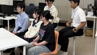 ラジオ収録の様子