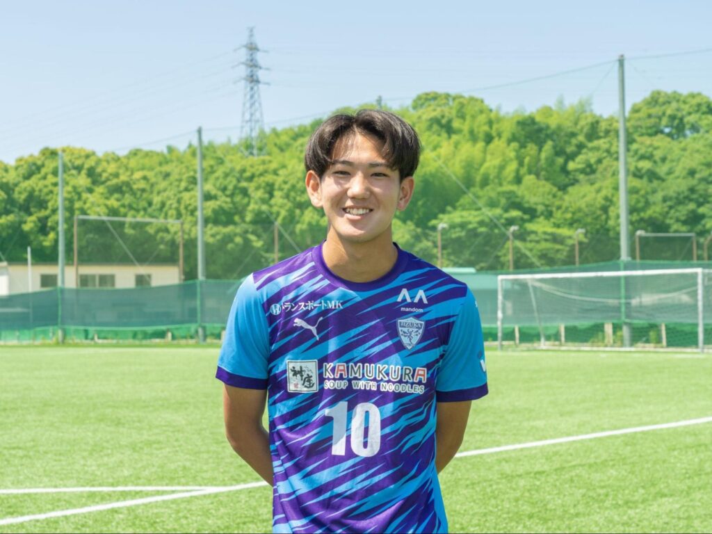サッカー部 副キャプテン 森本快