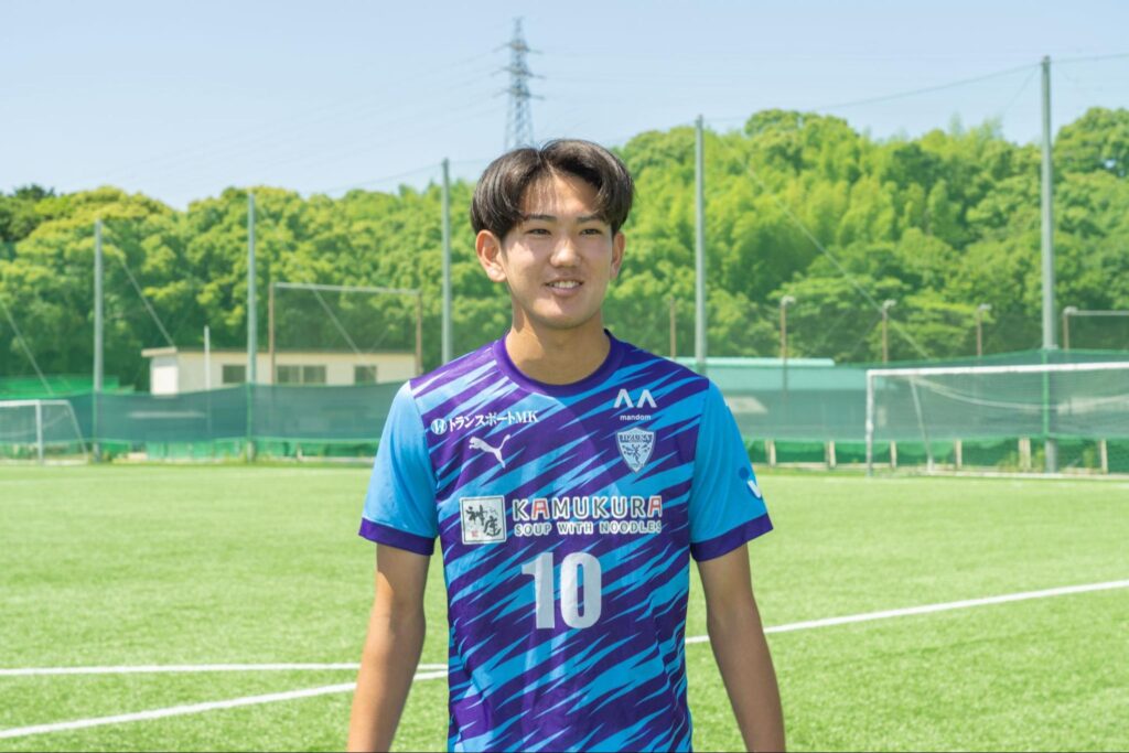 サッカー部 副キャプテン 森本快