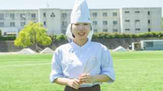 製菓コース 3年生 製菓部 野上こころさん