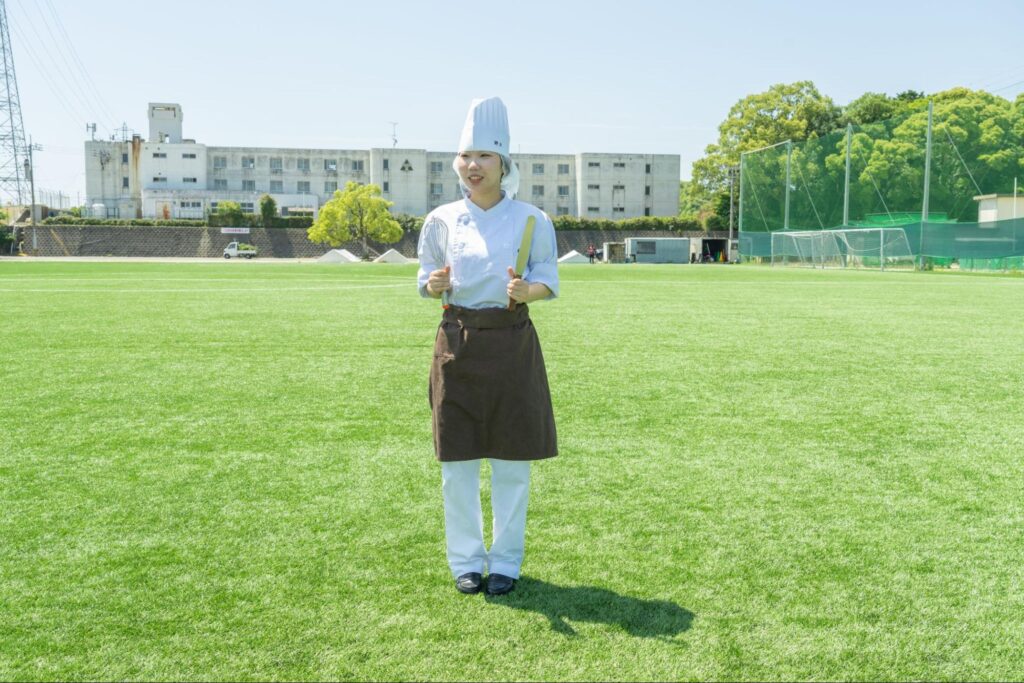 製菓コース 3年生 製菓部 野上こころさん