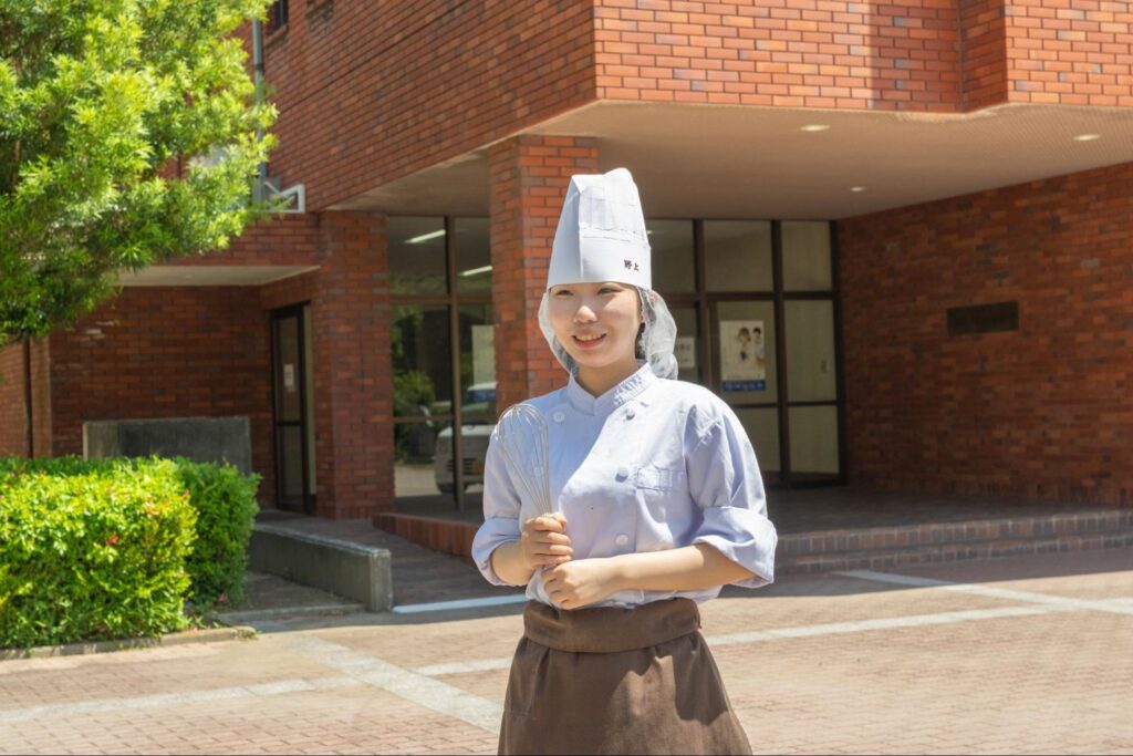 製菓コース 3年生 製菓部 野上こころさん