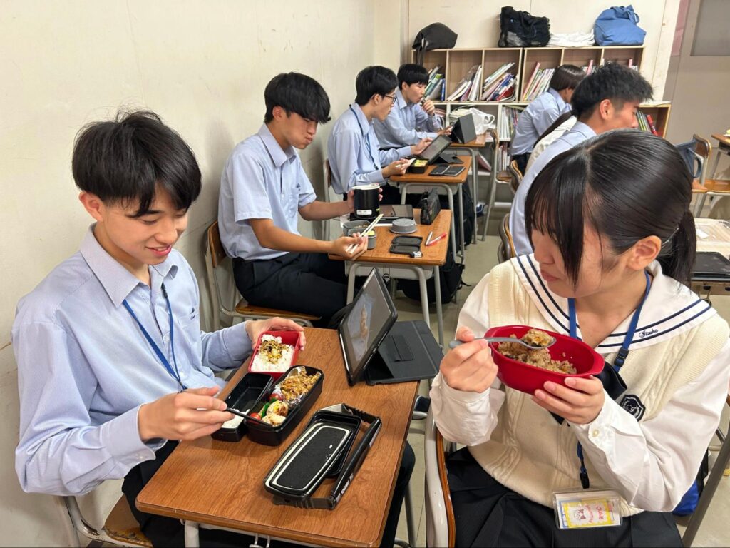 ランチタイムの様子
