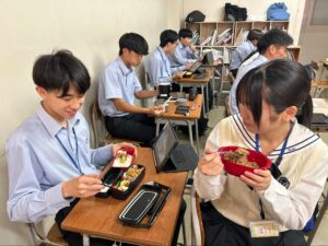 ランチタイムの様子