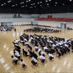 体育祭練習風景
