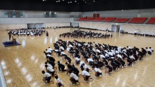 体育祭練習風景