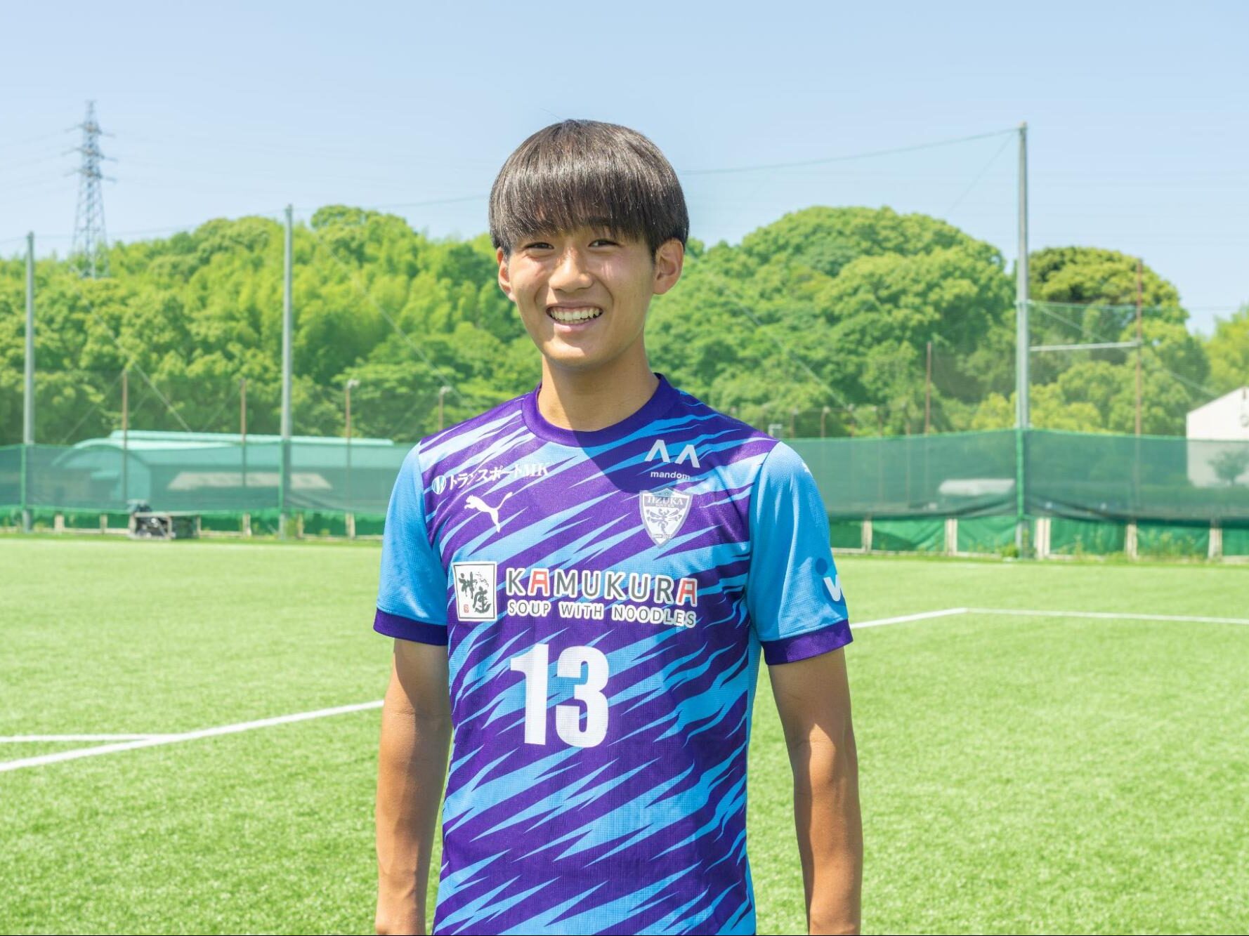 特進グローバルコース 3年生 サッカー部 キャプテン 吉田善さん