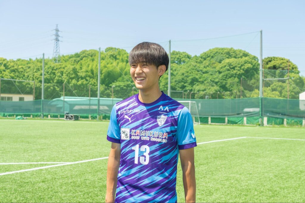 特進グローバルコース 3年生 サッカー部 キャプテン 吉田善さん