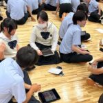 「主権者教育」特別講義の様子