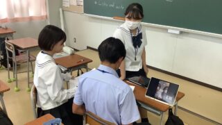 タイの協定校「IBS」とオンライン交流