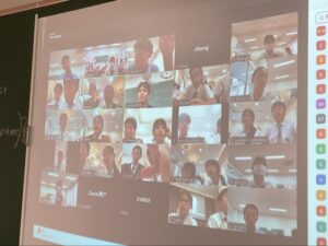 オンライン交流画面