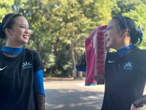 飯塚高校ダンス部のSKY DAISY'S（中村・飯盛ペア）