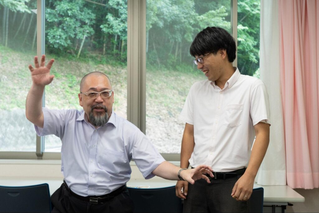 菊池先生＆堀之内先生