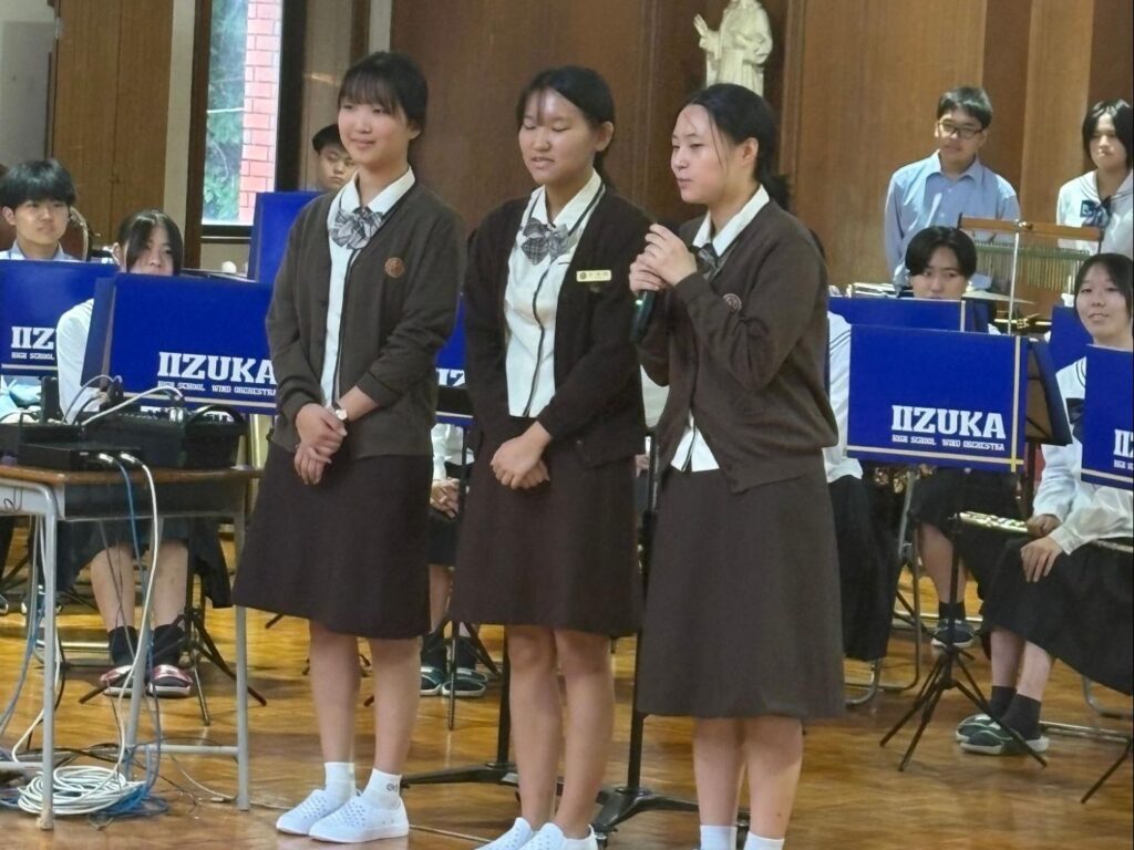釜山観光高校からの交換留学生