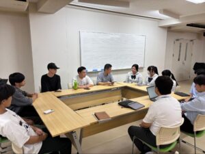 令和7年度 街なか学園祭ミーティング風景