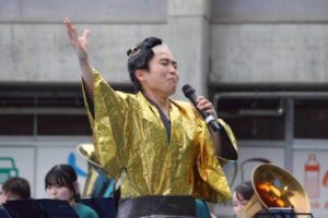 マツケンサンバ風でのステージ風景