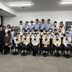 飯塚高校×九工大 情報工学部 連携授業　集合写真