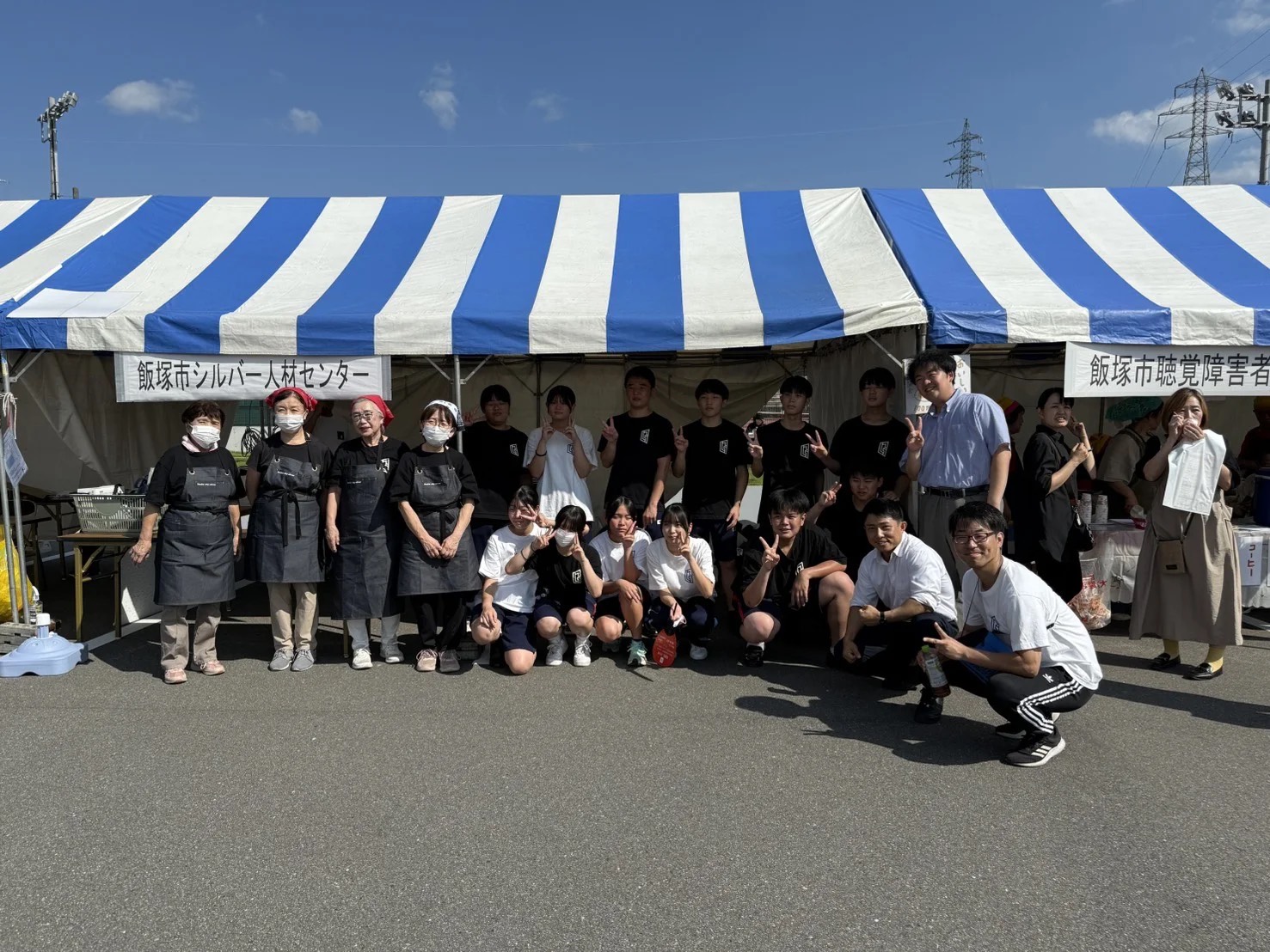 まちLaboが「みんなの健幸・福祉のつどい」に出店した様子