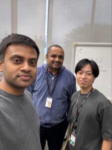 会社の仲間たちとともに