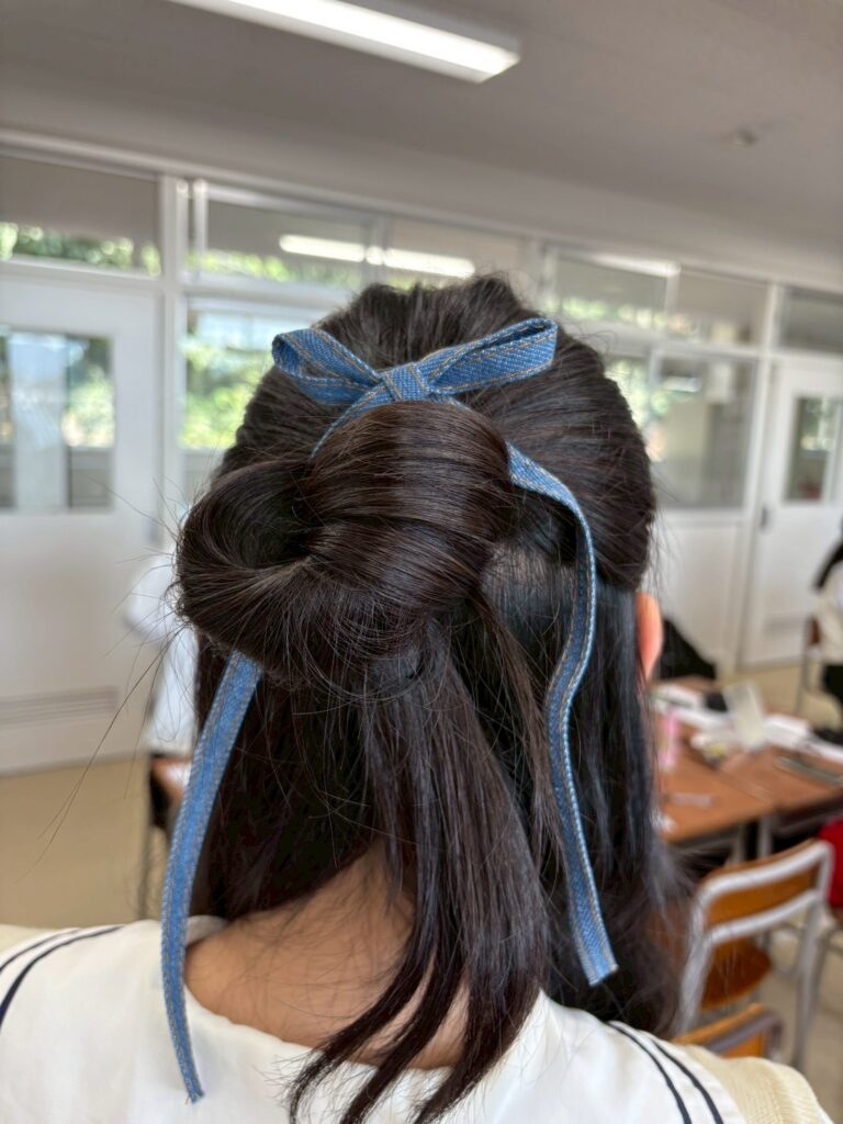 ヘアアレンジの一例