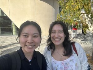 大学院のクラスメイトとともに