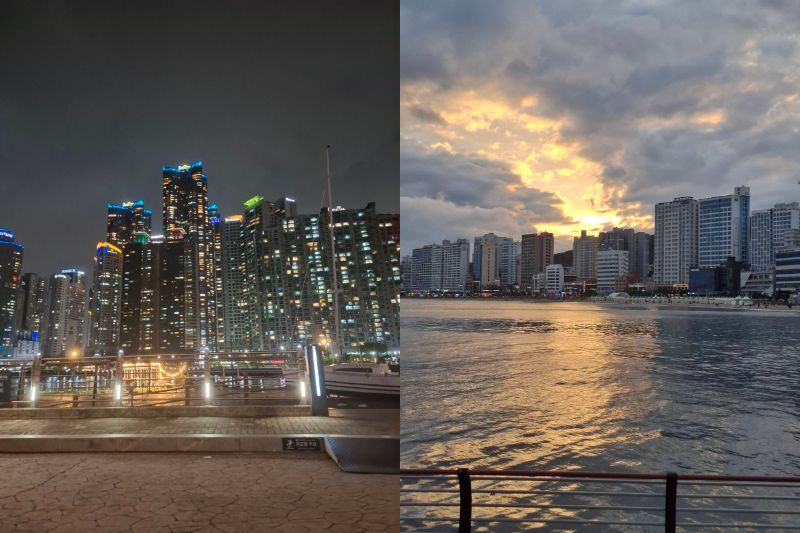 現地で撮影した街の写真