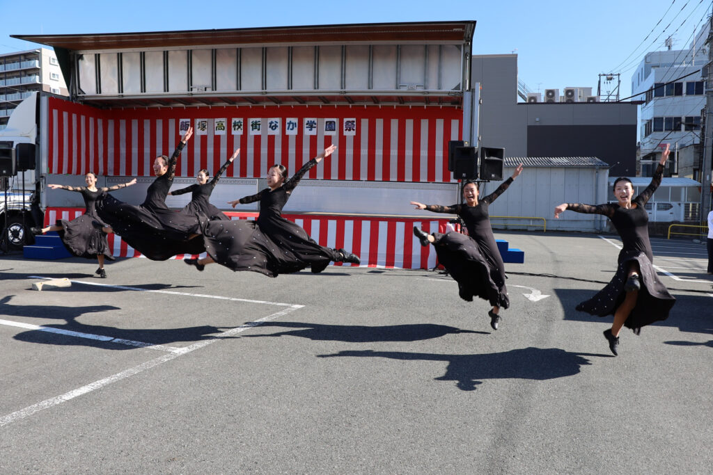 ダンス部の演技