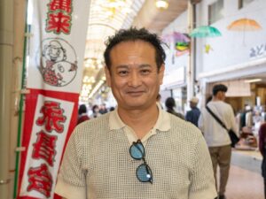 山上 紀彦さん（飯塚市シルバー人材センター 常務理事）