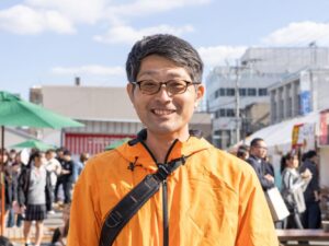 山本 剛司さん（ヲソラホンマチ運営・飯塚市タウンマネージャー）