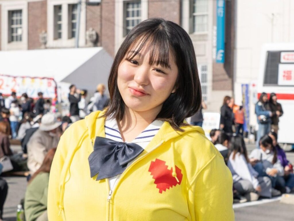 大里美空さん(学園祭副実行委員長 2年生)