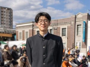 松元悠晴さん（システム開発担当 2年生）
