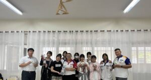 生徒アジア派遣研修事業」で、タイ（バンコク）に派遣された1年1組（学術探究プロジェクト）の遠藤葵さん