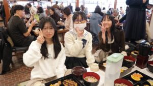 受け入れ研修で福岡市へ遊びに行ったときの様子