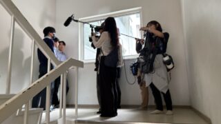 TNCテレビ西日本『じもちゃんねる』撮影風景