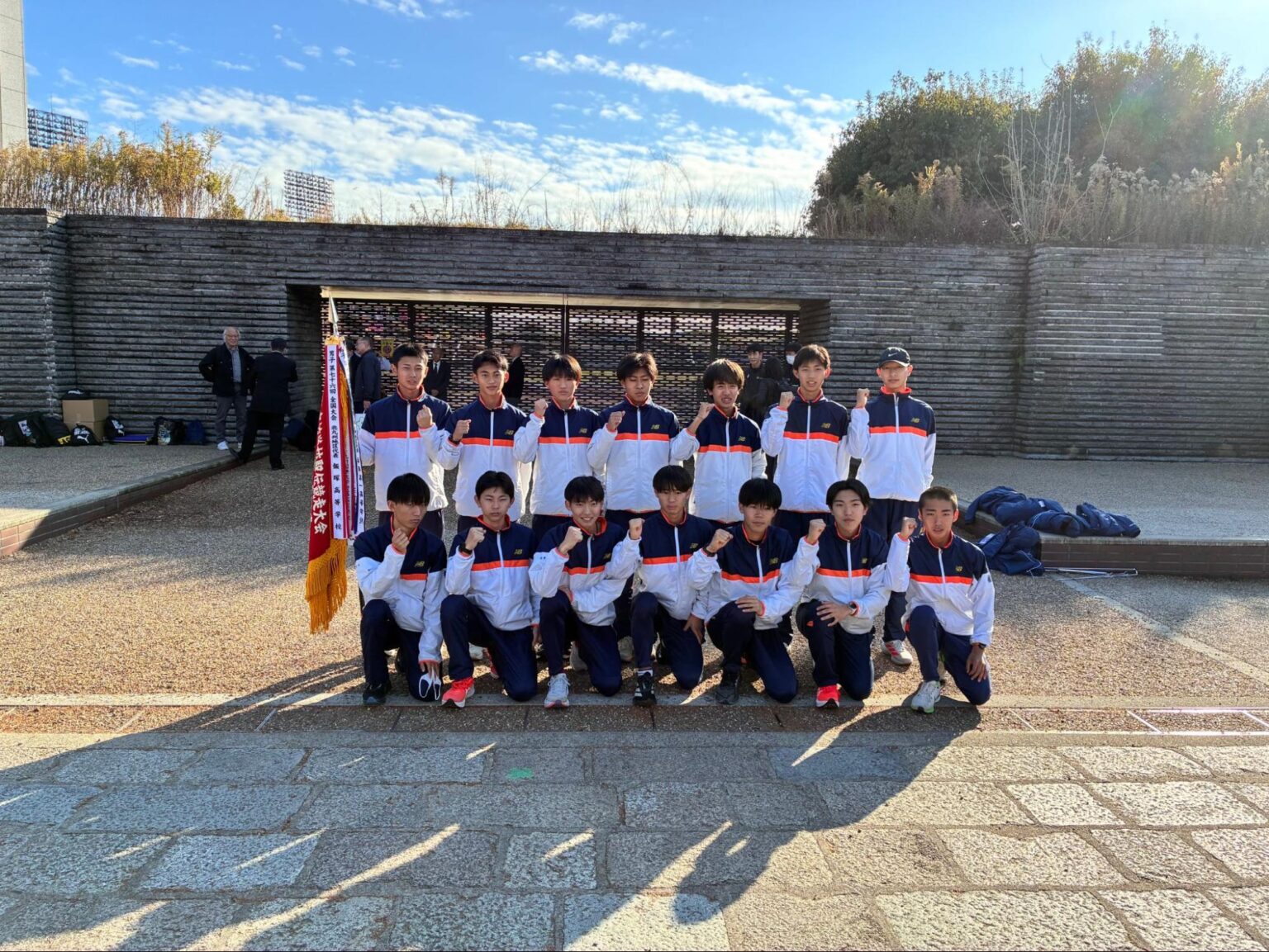 「都大路」初出場の駅伝部メンバー