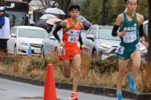 4区：矢野未来翔（2年生）