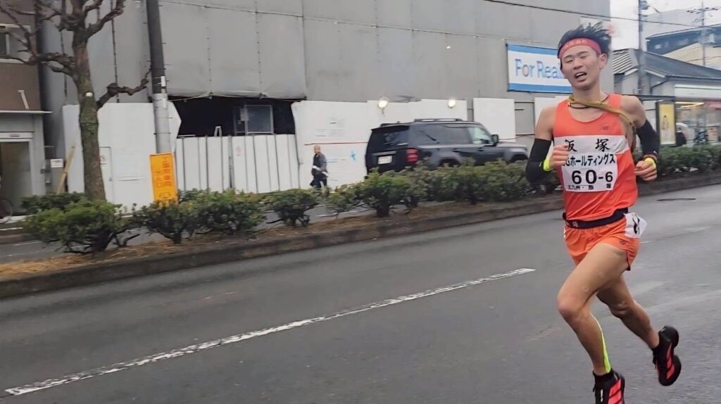 6区：江川太河（3年生・主将）