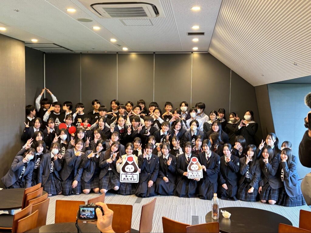 まちLaboが北九州市立高校主催「おにぎりプロジェクト」に参加